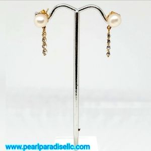 Stud pearl Earring drop